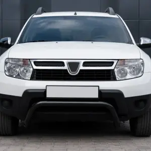 Передній захист ST011 Black (нерж.) для Dacia Duster 2008–2018