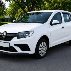 Передній захист ST008 Black (нерж) для Renault Sandero 2013–2022