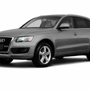 Передній захист ST008 Black (нерж) для Audi Q5 2008–2017