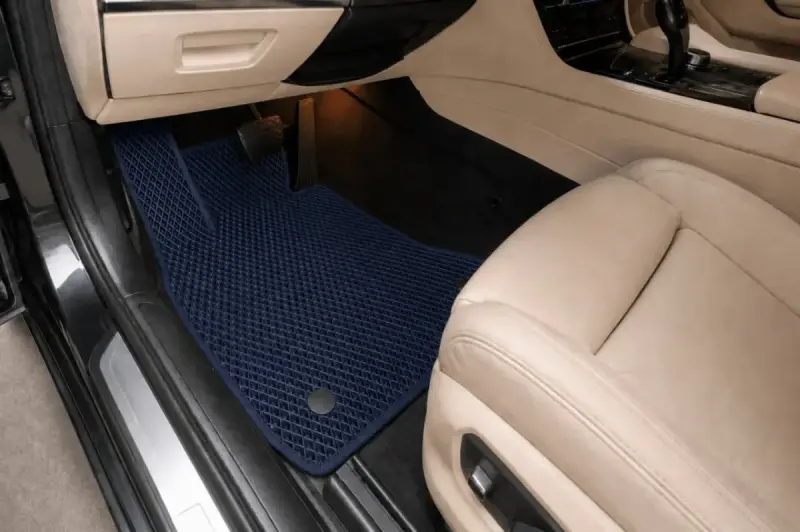 Килимки EVA (для F01, Синій) для BMW 7 серія F01/F02 2008–2015
