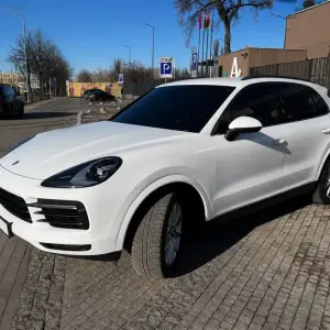 Інтегровані рейлінги чорні OEM (Алюміній, установка на двохсторонню стрічку) для Porsche Cayenne 2018–