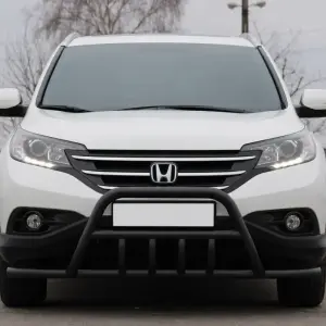 Передній захист WT003-ST-V1 Black (нерж.) для Honda CRV 2012–2016