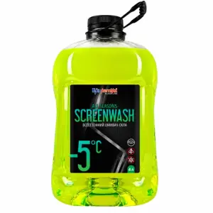 Всесезонний омивач скла 4 л лимон Ekokemika Black Line All Seasons SCREENWASH -5 °С Sonax