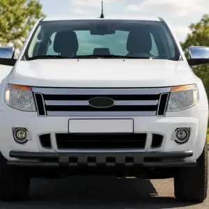 Передній захист ST016 Black (нерж.) для Ford Ranger 2011–2022