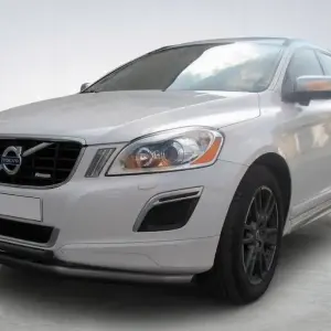 Передній захист ST014 Black (нерж) для Volvo XC60 2009–2017