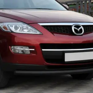 Передній захист ST008 Black (нерж.) для Mazda CX-7 2006–2012