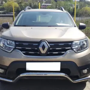 Передній захист ST012 (нерж.) для Renault Duster 2008–2017