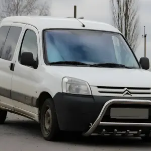 Кенгурятник WT003 (нерж.) для Peugeot Partner 1996–2008