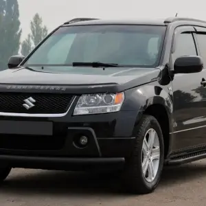 Передній вус ST008 Black (нерж) для Suzuki Grand Vitara 2005–2017