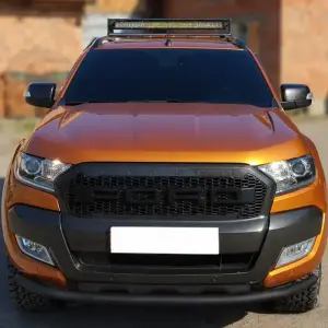Передній захист ST008 Black (нерж) для Ford Ranger 2011–2022