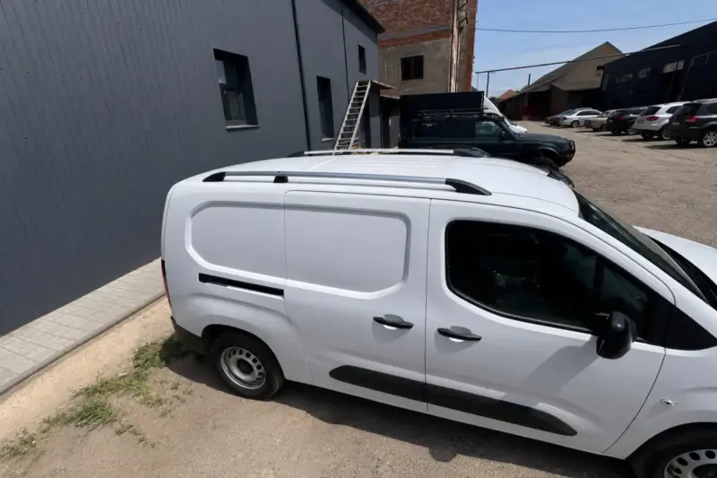 Рейлінги хром (турецький дизайн) для Citroen Berlingo/Multispace 2018–