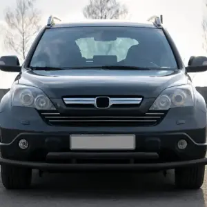 Передній захист ST018 Black (нерж.) для Honda CRV 2007–2011