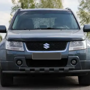 Передній вус ST015 Black (нерж) для Suzuki Grand Vitara 2005–2017