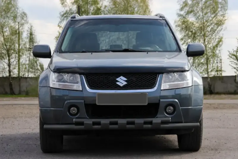 Передній вус ST015 Black (нерж) для Suzuki Grand Vitara 2005–2017