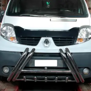 Кенгурятник F1-01 (нерж.) для Opel Vivaro 2001–2015