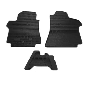 Гумові килимки 2↗1 (3 шт, Stingray Premium) для Hyundai H300, H1, Starex 2008–2020