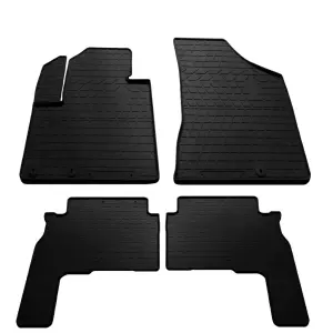 Гумові килимки 2010-2012 (4 шт, Stingray Premium) для Hyundai Santa Fe 2 2006–2012
