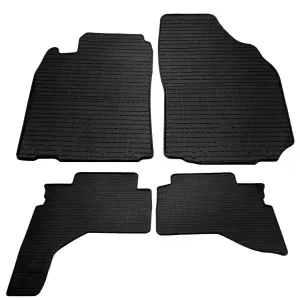 Гумові килимки (4 шт, Stingray Premium) для Mitsubishi Pajero Sport 1996–2007