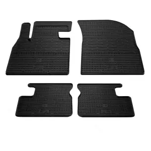Гумові килимки (4 шт, Stingray Premium) для Nissan Micra K13 2011–2016