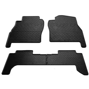 Гумові килимки (4 шт, Stingray Premium) для Nissan Patrol Y61 1997–2011