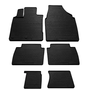 Гумові килимки для +2 (3 ряди, Stingray Premium) для Nissan Qashqai 2007–2010