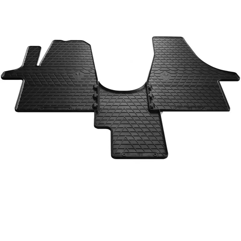Гумові килимки (3 шт, Stingray) для Volkswagen T5 2010–2015