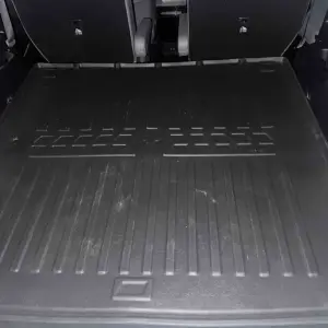 Килимок в багажник Stingray 3D (З сабвуфером, 7-місний зі складеним 3-м рядом) для Toyota Highlander 2019–