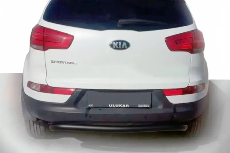 Задня дуга AK002-1 Black (нерж.) для KIA Sportage 2010–2015