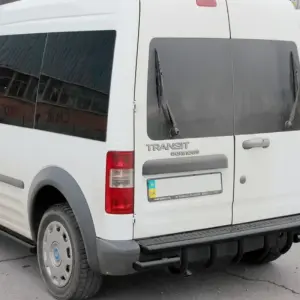 Задня дуга AK-design Black (нерж.) для Ford Connect 2006–2009