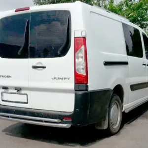 Задня дуга AK-002-Подвійний (нерж.) для Peugeot Expert 2007–2016