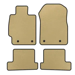 Килимки EVA (Купе, Бежевий) для Subaru BRZ 2012–2021