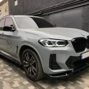 Ніздрі M-Look (2021+, чорний глянцевий) для BMW X3 G01 2018–