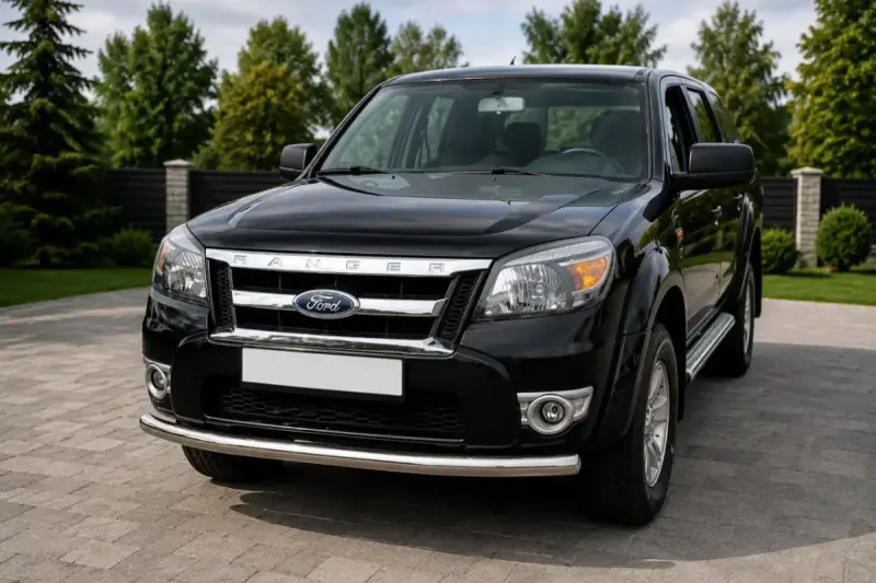 Передній захист ST008 (нерж) для Ford Ranger 2007–2011