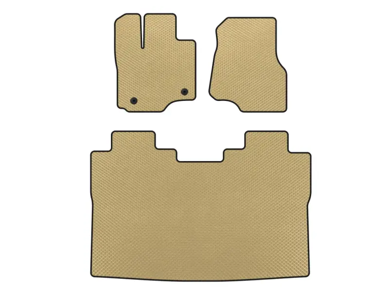 Килимки EVA (Raptor, Бежевий) для Ford F-150 2014–2021
