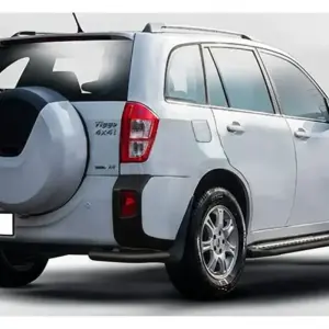 Задні куточки AK003 Black (2 шт., нерж) для Chery Tiggo 3 2005–