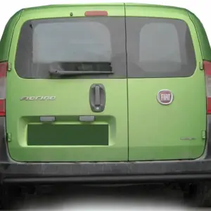 Задня дуга Black (нерж.) для Fiat Fiorino/Qubo 2008–2024