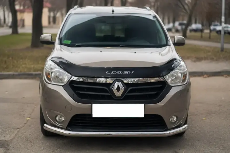 Передній захист ST008 (нерж) для Renault Lodgy 2013–2022