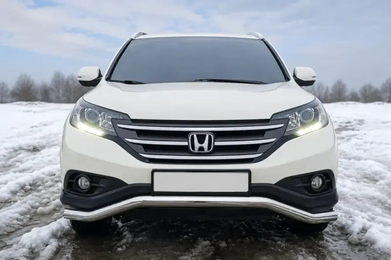 Передній захист ST007 (нерж.) для Honda CRV 2012–2016