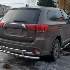 Задня дуга AK004-2 (нерж) для Mitsubishi Outlander 2012–2021