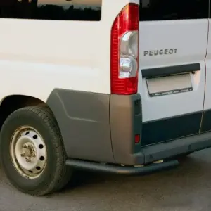 Задні куточки AK003 Black (2 шт., нерж) для Citroen Jumper 2007–2025