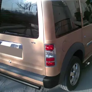 Задня дуга AK002 Black (нерж.) для Ford Connect 2006–2009