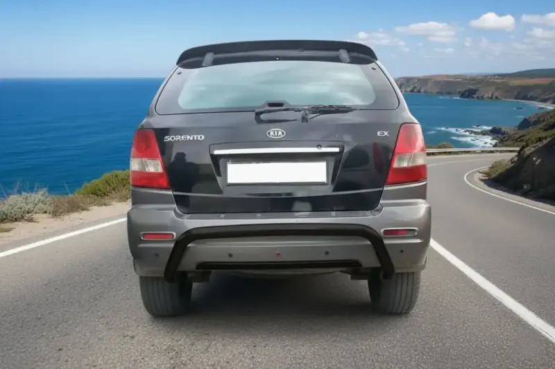 Задня дуга Black (нерж.) для KIA Sorento I BL 2002–2009