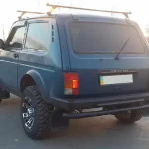 Задня дуга AK002 double Black для Lada Niva и Urban 1977–