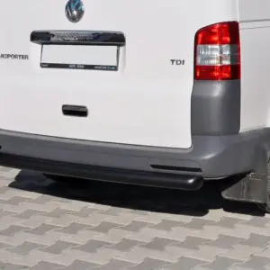 Задня дуга AK002 Black (нерж) для Volkswagen T5 Multivan 2003–2010