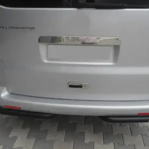 Задні куточки AK003 Black (2 шт., нерж) для Volkswagen T5 Multivan 2003–2010