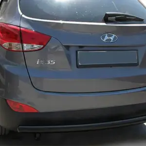 Задній захист AK002 Black (нерж.) для Hyundai IX-35 2010–2015
