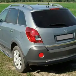Задня дуга AK002 Black (нерж.) для Opel Antara 2006–2017