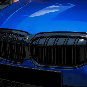Ніздрі M-Look (2022+, чорний глянцевий) для BMW 3 серія G20/G21 2018–