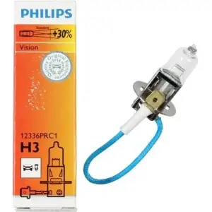 Лампа головного світла Philips H3 55W 12336PR Premium +30%