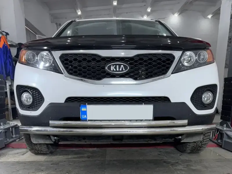 Передня нижня дуга (нерж) для KIA Sorento II XM 2009–2014